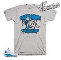 Retro 13 Blue Italy Scared Money Shirt
