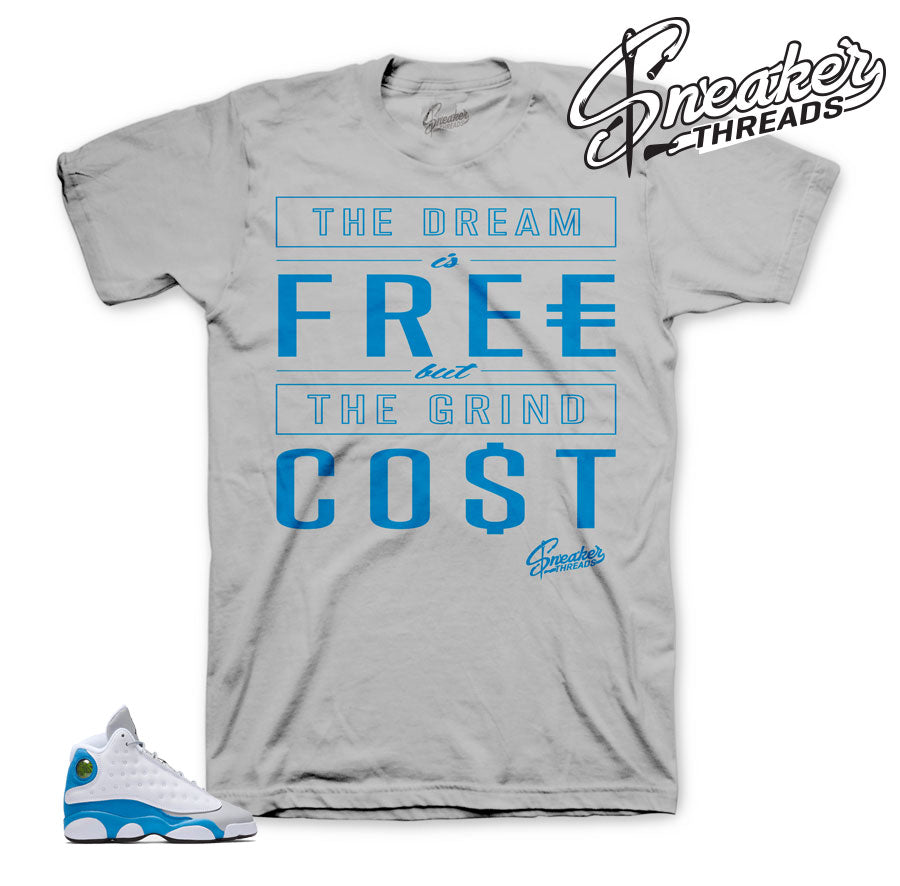 Retro 13 Blue Italy Cost Shirt