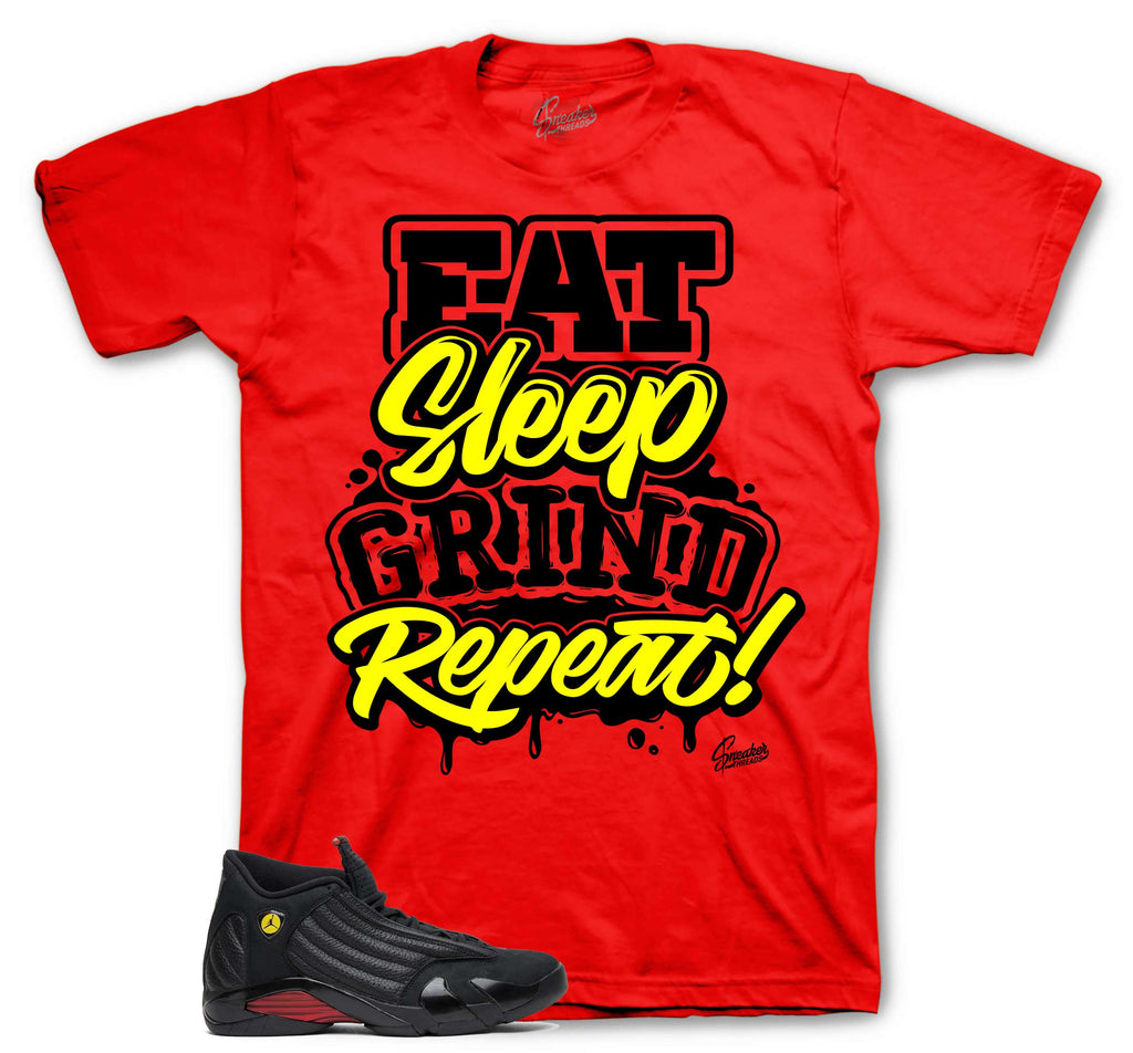 Retro 14 Last Shot Grind Repeat Shirt