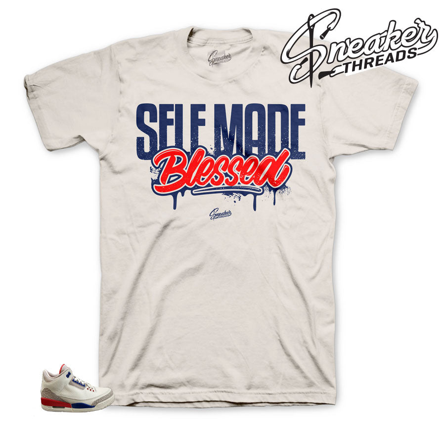 Retro 3 Charity Game Self Made Shirt
