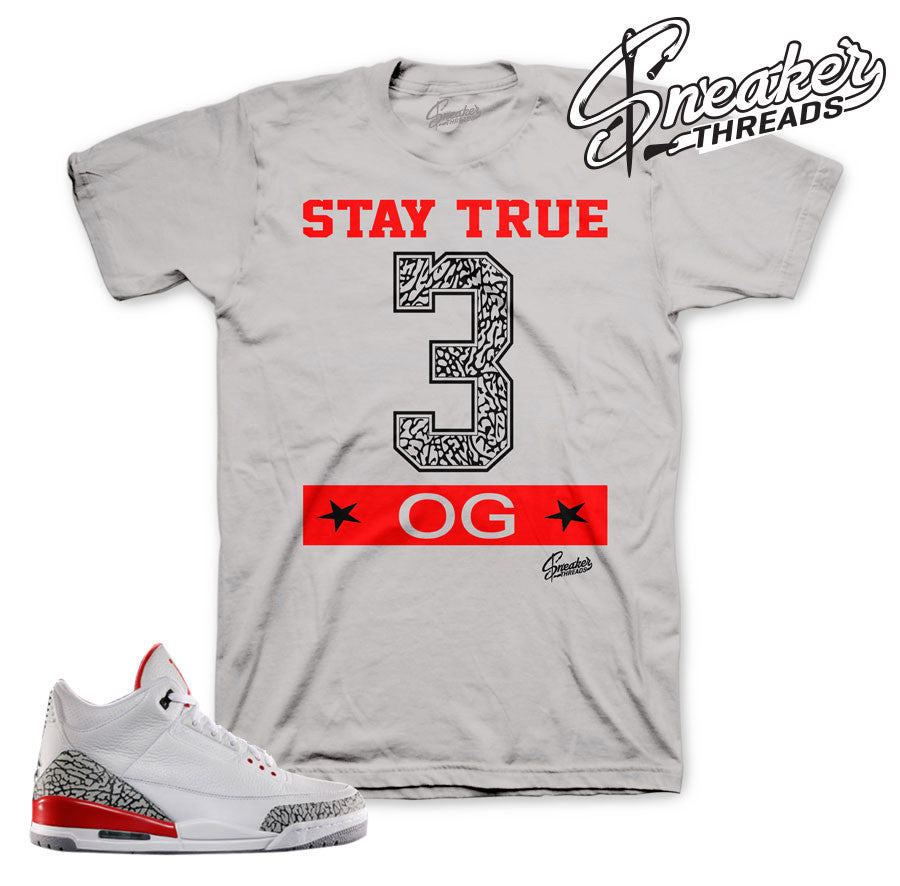 Retro 3 Katrina Stay True Shirt