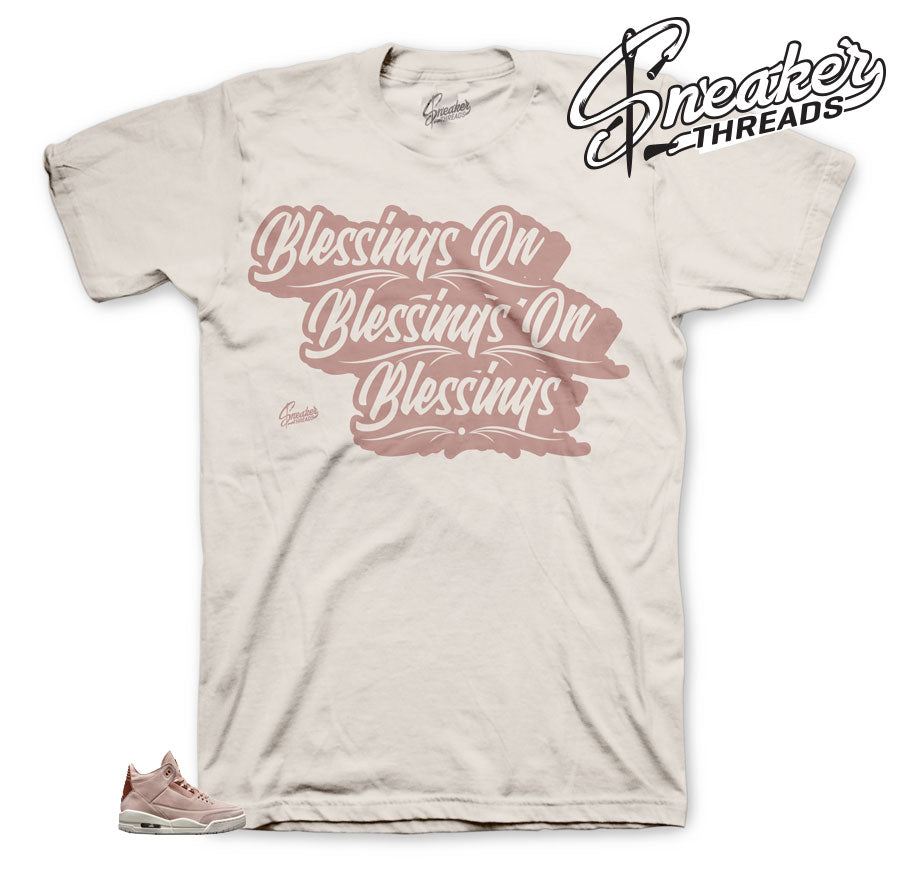 Retro 3 Particle Beige Blessings Shirt