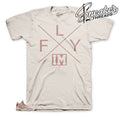 Retro 3 Particle Beige FLY Shirt