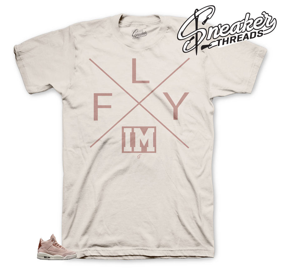 Retro 3 Particle Beige FLY Shirt