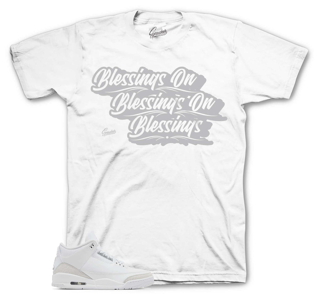 Retro 3 Pure Money Blessings Shirt