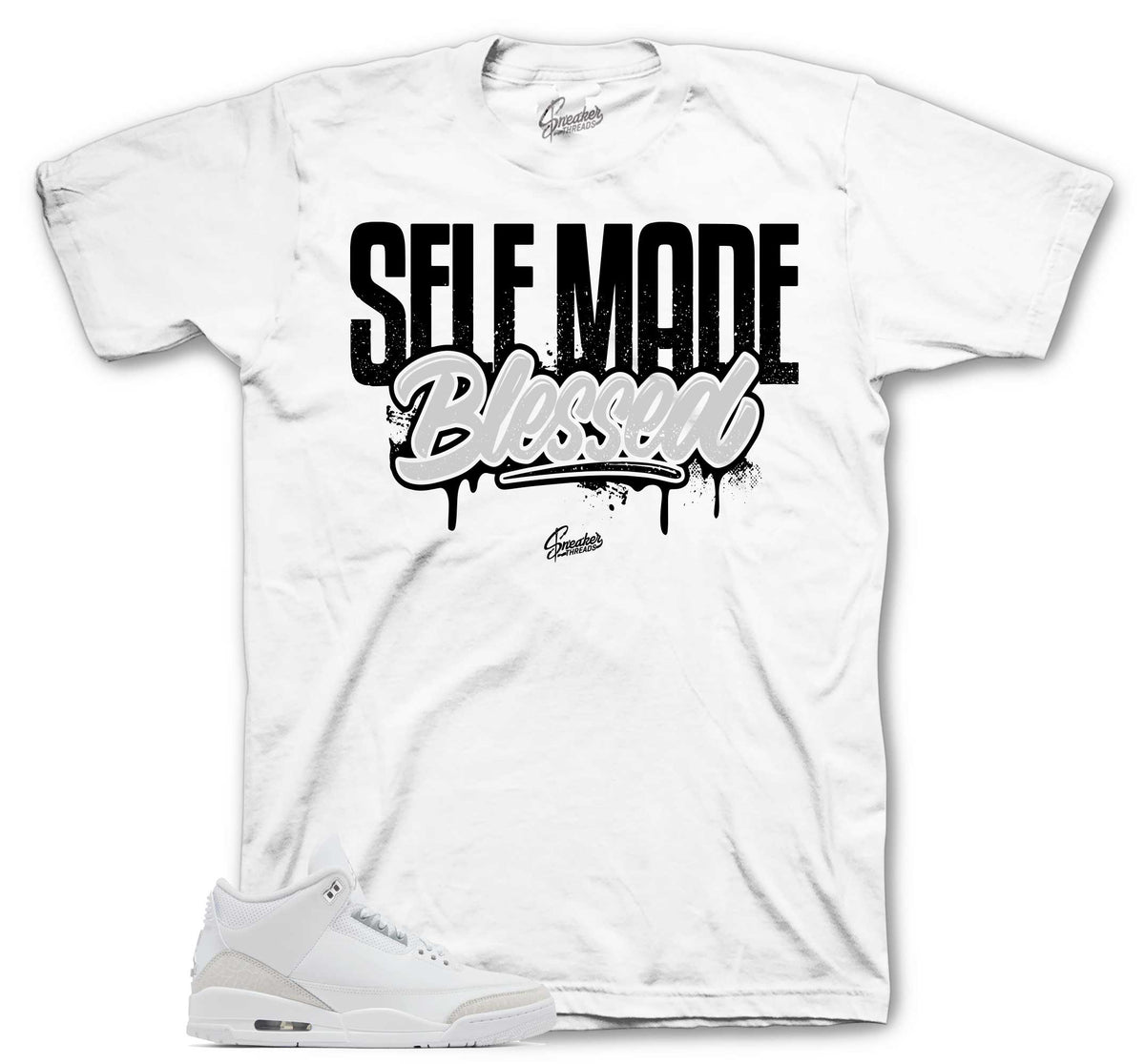 Retro 3 Pure Money Self Made Shirt