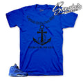 Retro 5 Blue Suede My Rules Shirt