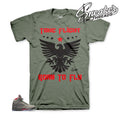 Retro 5 Camo Born To Fly Shirt