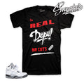 Retro 5 Cement No Cuts Shirt