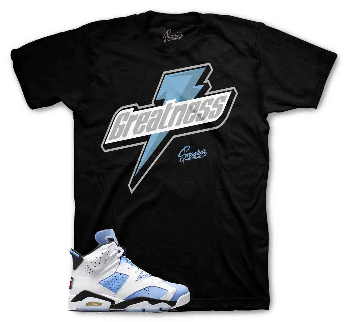 Retro 6 University Blue Greatness Shirt