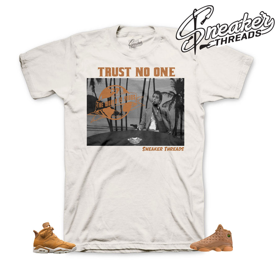 Retro 13 Wheat Tony Knows Shirt