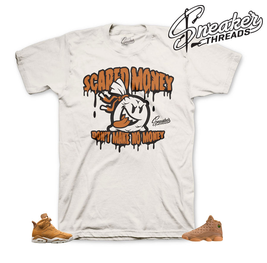 Retro Wheat Scared Money Shirt