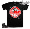 Retro 8 Cement Blowing Money Fast Shirt