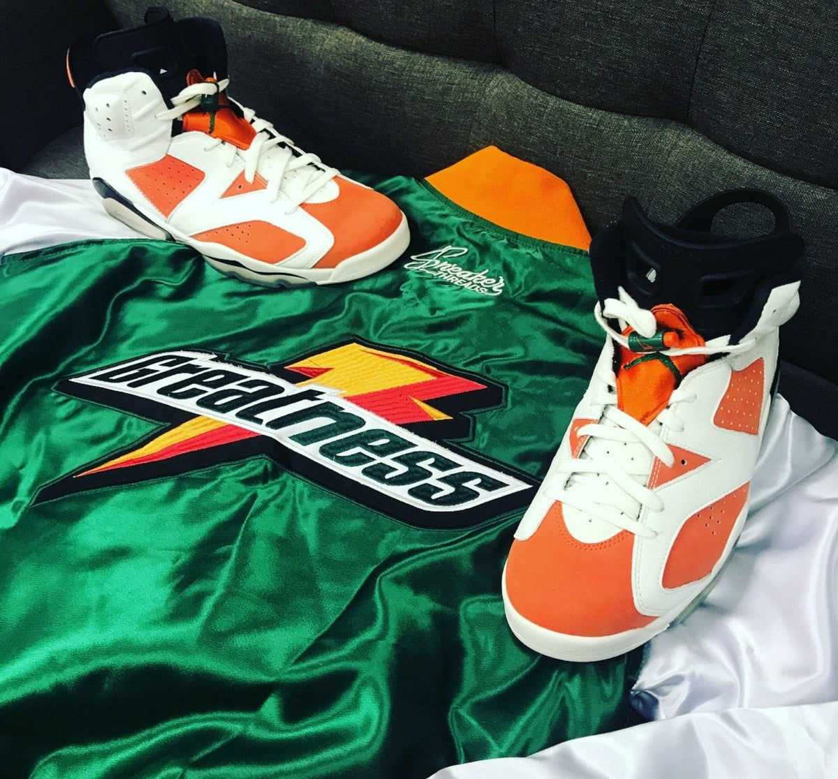 Retro 6 Like Mike Greatness Bomber