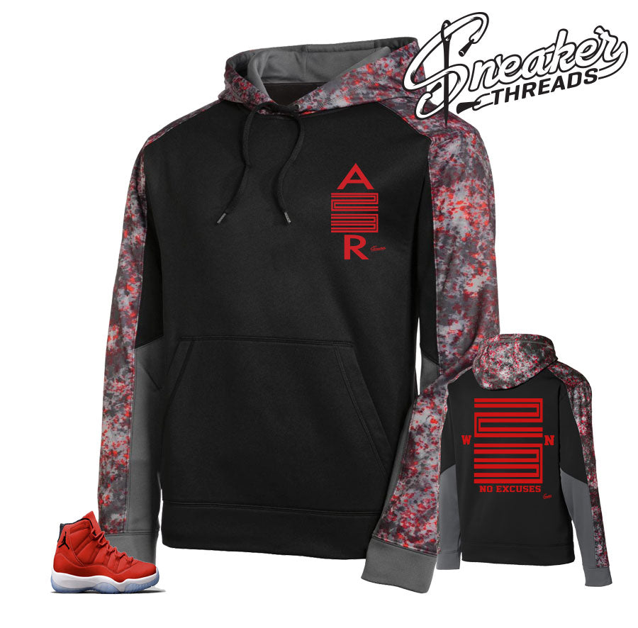 Retro 11 Win Like 96 Big Win Splatter Hoody