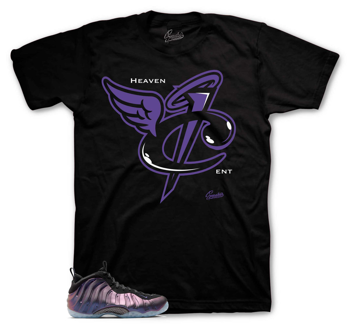 Foamposite Eggplant Heaven Cent Shirt
