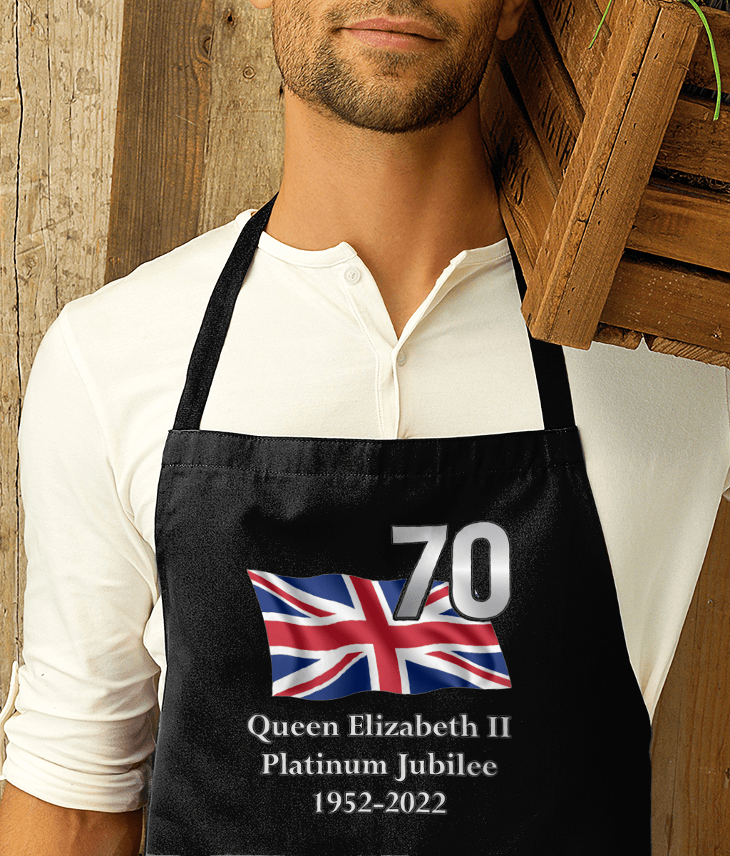 Platinum Jubilee Apron