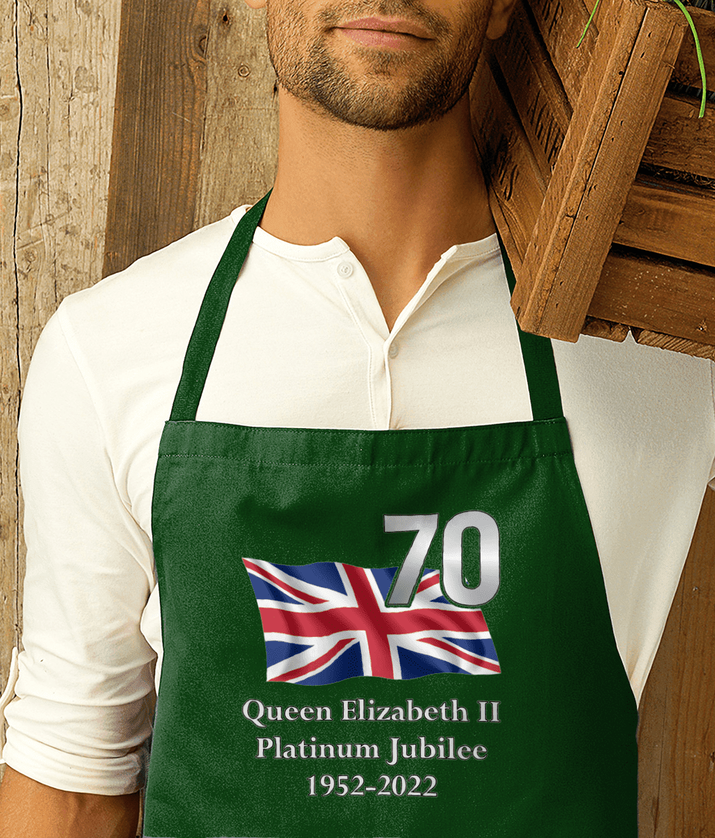 Platinum Jubilee Apron