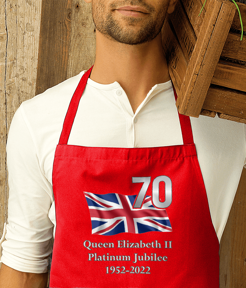 Platinum Jubilee Apron