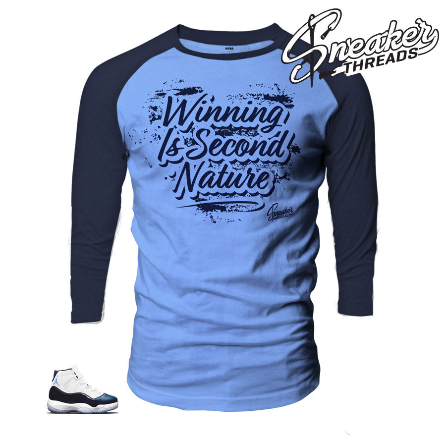 Retro 11 Win Like 82 Second Nature Raglan