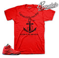 Retro 5 Red Suede My Rules Shirt