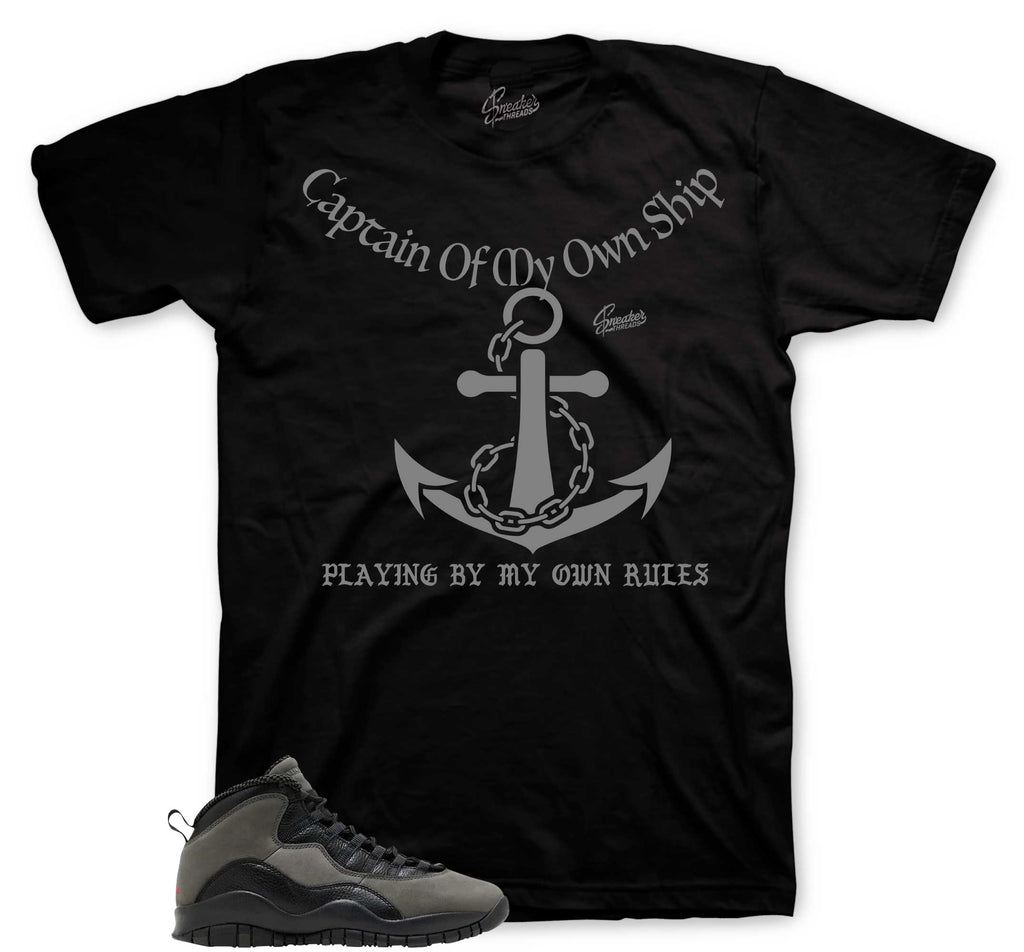 Retro 10 Shadow My Rules Shirt