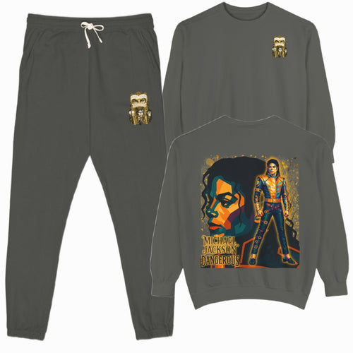 2pc MJ Legacy 'Dangerous' Sweatsuit product image 1