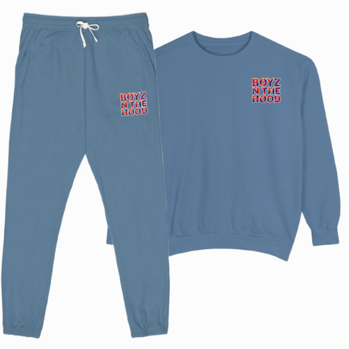 2pc Boyz N The Hood 'Blue Jean' Sweatsuit product image 1