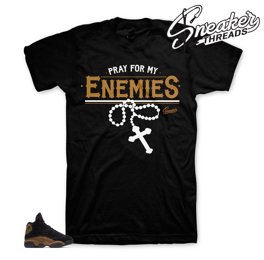 Retro 13 Olive Enemies Shirt