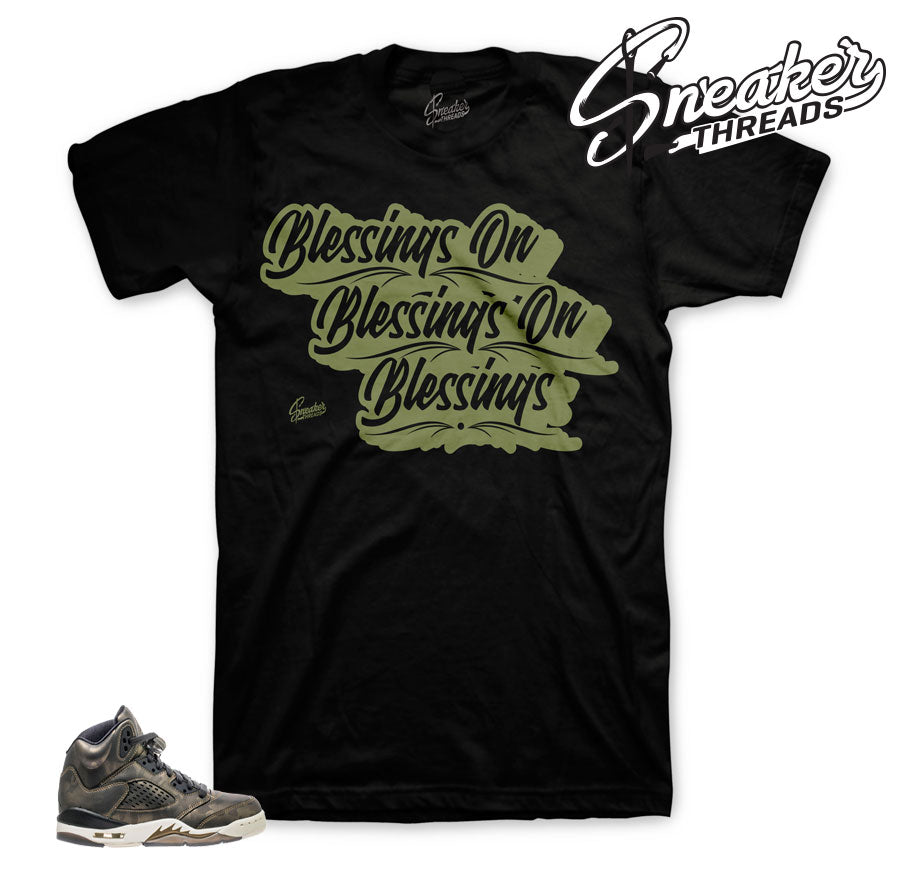 Retro 5 Heiress Blessings Shirt