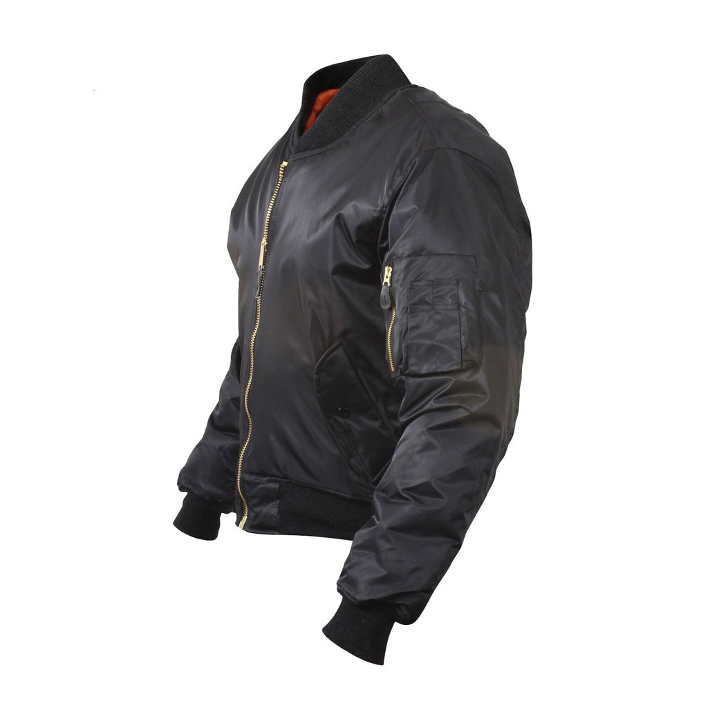 MA-1 Black Flight Bomber Jacket product image 2