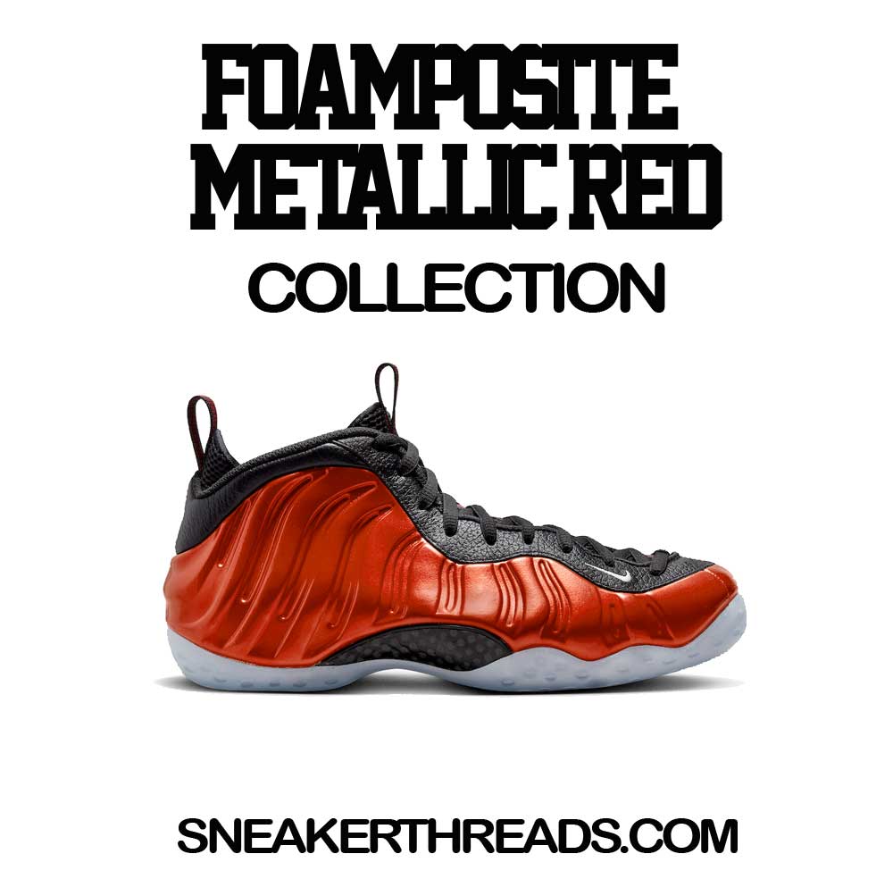 Foamposite Metallic Red Every Penny Shirt