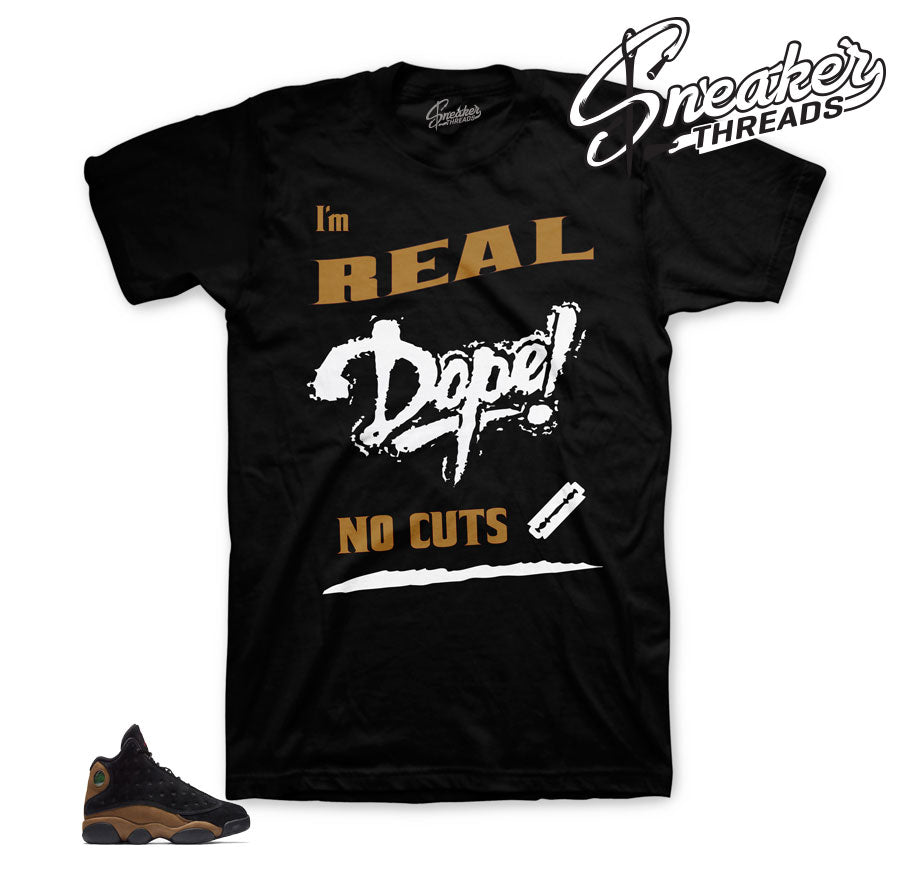 Retro 13 Olive No Cuts Shirt