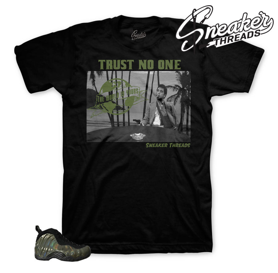 Foamposite Legion Green Tony Knows Shirt
